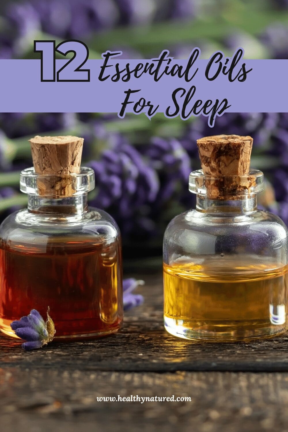 12 Aromatherapy Essential Oils For Sleep pinterest hidden image