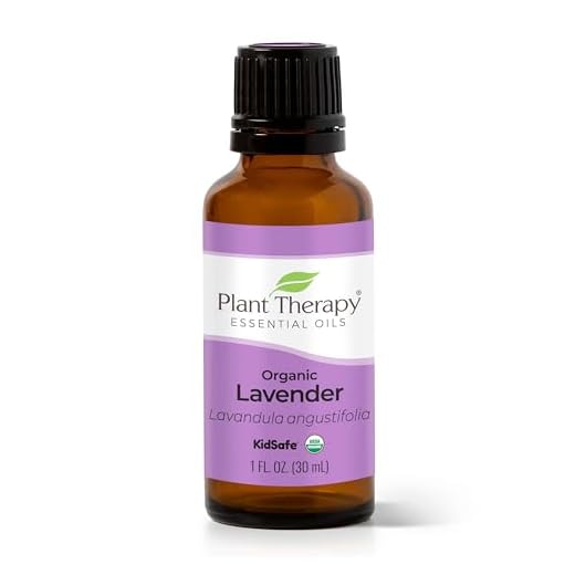 3183Scfqugl. Ss520 plant therapy organic lavender essential oil 100% pure, usda certified organic, undiluted, natural aromatherapy for diffusion & topical use, for skin, hair, relaxation, premium therapeutic grade 30 ml
