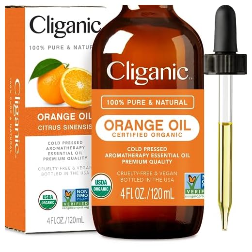 51681Rkgwol. Ss520 cliganic usda organic sweet orange essential oil, 4oz - 100% pure natural for aromatherapy diffuser | non-gmo verified