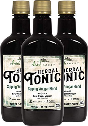 51Oxm+Blidl. Sl500 yoder naturals herbal tonic herb infused apple cider vinegar supplement.